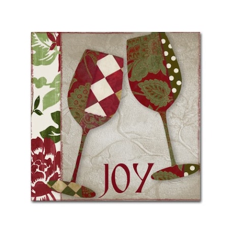 Color Bakery 'Holiday Cheer One' Canvas Art,35x35